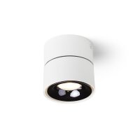 ALBANO přisazená bílá černý chrom 230V LED 5W 3000K RENDL R14425