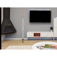 Stojací lampa ROCKY černá matná 7W GLOBO 28062
