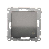 Přepínač křížový, řazení 7, 16AX 250V~, antracit mat, metalizované DW7A.01/48