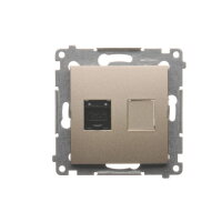 D61.01/44 Jednonásobná počítačová zásuvk