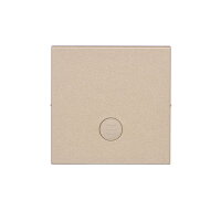 Kryt 1 násobný champagne matná KONTAKT SIMON TKW1L/144