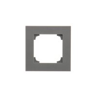Rámeček 1 násobný grafitová matná KONTAKT SIMON TR1/116