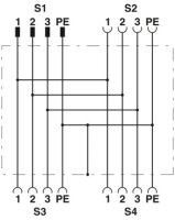 Rozvodka H SAC-4PH-MS-FS/2XFS F VP SH PHOENIX CONTACT 1080242