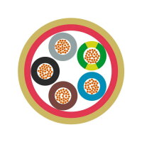 Připojovací kabel ÖLFLEX 450 P 5G2,5 LAPP 00123043