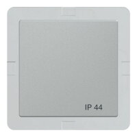 Klapka spínače, System M, IP44, Alu SCHNEIDER 433060