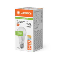 LEDCLA60 DIM 8.8W 4 CCT FR E27 P   LEDV