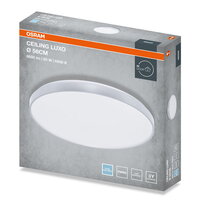 CEILING LUXO SILVER ? 56 cm 60W 6500K IP20 SILVER OSRAM 4099854652509