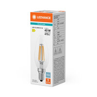 Světelný zdroj LED CLASSIC B V 3.4W 865 Clear E14 LEDVANCE 4099854779961