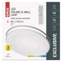 LED přisazené svítidlo ALVI, kruhové 24W, stmív. se změnou CCT EMOS ZM5165