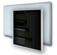 ECOSUN 300 G-White 5437110 Skleněný sálavý panel bílý