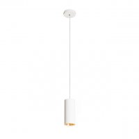 Rendl PEDRO závěsná bílá/zlatá 230V LED 25W 30° 3000K R12728