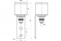 Hakel 10003 HGS 100 RW 250V Oddělovací bleskojistka