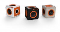 PowerCube audioCube černá / oranžová