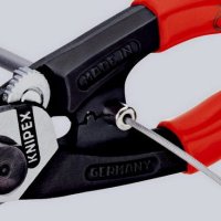 Nůžky na dratěná lanka kováno 190 mm KNIPEX 95 61 190