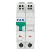 PLI-C6/1N Jistič PLI (bezšroubové svorky nahoře) char C 1+N-pólový 10kA 6A