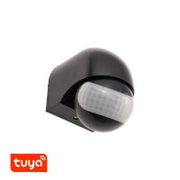 SMART pohybové čidlo Tuya IS8-IP44B černé T-LED 068352