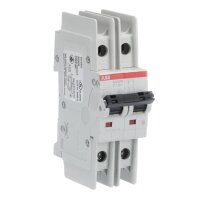 ABB SU202M-C1,6 jistič char. C 10kA 1,6A 2P  dle UL489 a CSA 22.2 No. 5