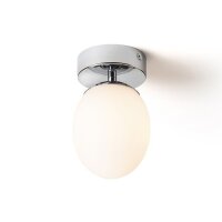 MERINGUE 11 stropní opálové sklo/chrom 230V LED G9 9W IP44 RENDL R13689