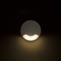 KICK I zápustná bílá 230V LED 3W IP54 3000K RENDL R12613