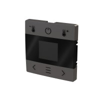 ABB ZONI Kryt pro termostat prostorový s Bluetooth, matná černá 2CHT910400A4237