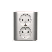 EGSZ2PZ/43 Zásuvka dvojnásobná typu Schu