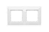 Rámeček 2-násobný Simon 54 Premium, IP20/IP44, antibakteriální bílá DR2/AB11