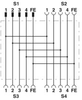 Rozvodka H SAC-5PH-ML-FL/2XFL F VP SH PHOENIX CONTACT 1080248