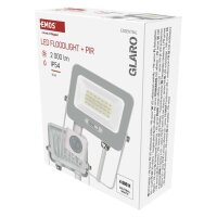 LED reflektor GLARO s pohybovým čidlem 20 W bílý IP54 2000lm neutrální ZS2324W