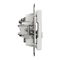 Sedna D/E TV R zásuvka průběžná 10dB, Bílá SCHNEIDER SDD111478R