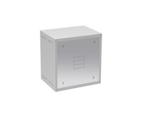 Nástěnný nýtovaný rozvaděč GrandN 12U s plechovými dveřmi,hl.450mm 83000784
