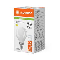 Světelný zdroj LED CLASSIC P DIM P 5.9W 840 Frosted E14 LEDVANCE 4099854847936