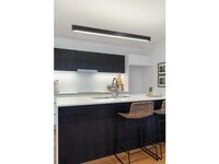 LINIE Černá, LED 36W, 3000K, 2520lm 61005089