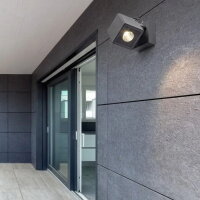BORA nástěnná antracitová 230V LED 6W 44° IP54 3000K RENDL R12578