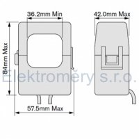 Elektroměry E343 PRO36 600/5A 2VA