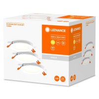 Downlight LEDVANCE RECESS SLIM DOWNLIGHT 3 X 120MM 3000K