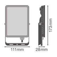 Essentials Floodlights 20W 6500K OSRAM 4099854547478