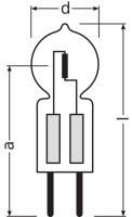 64429 ECO 25W 12V GY6,35 FS1