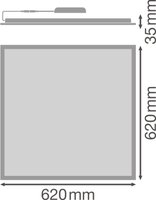 PANEL ECO 625 625 E 36W 840 LEDVANCE 4099854233838