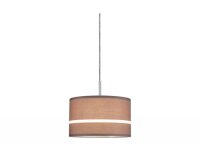 Látkové stínidlo Tessa hnědé max. 50W průměr 25cm 603.49 PAULMANN 60349