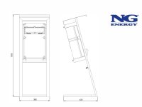 Zásuvková kombinace NG ENERGY ekonomická SK 53 1074 E.03