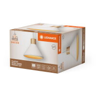 Závěsné svítidlo LEDVANCE Decor Plaster Wood Pendant 220 mm E27 White