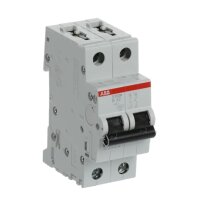 S202M-B32 2F jistič 32 A char. B 10kA ABB 2CDS272001R0325