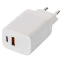 Univerzální USB adaptér GaN do sítě PD 45 W max. EMOS V04G45
