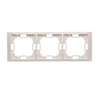 Rámeček 3-násobný Neos, bílá KONTAKT SIMON BMRC3/11