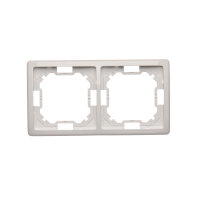 Rámeček 2-násobný, bílá KONTAKT SIMON BMR2/11