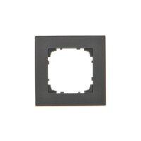 Rámeček 1 násobný černá matná KONTAKT SIMON TRD1.166/149