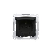 Zásuvka silová 1 násobná typ E (přístroj