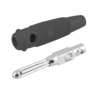 811-053 banánek na kabel 4mm černý