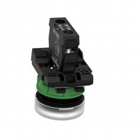 Schneider XB5AVB1 Signálka s LED, 24V, bílá