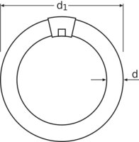 Kruhová zářivka LEDVANCE LUMILUX T9 C 22 W/865 G10Q